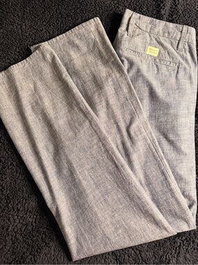AG Adriano Goldschmied Light Blue/Gray Dress Pants